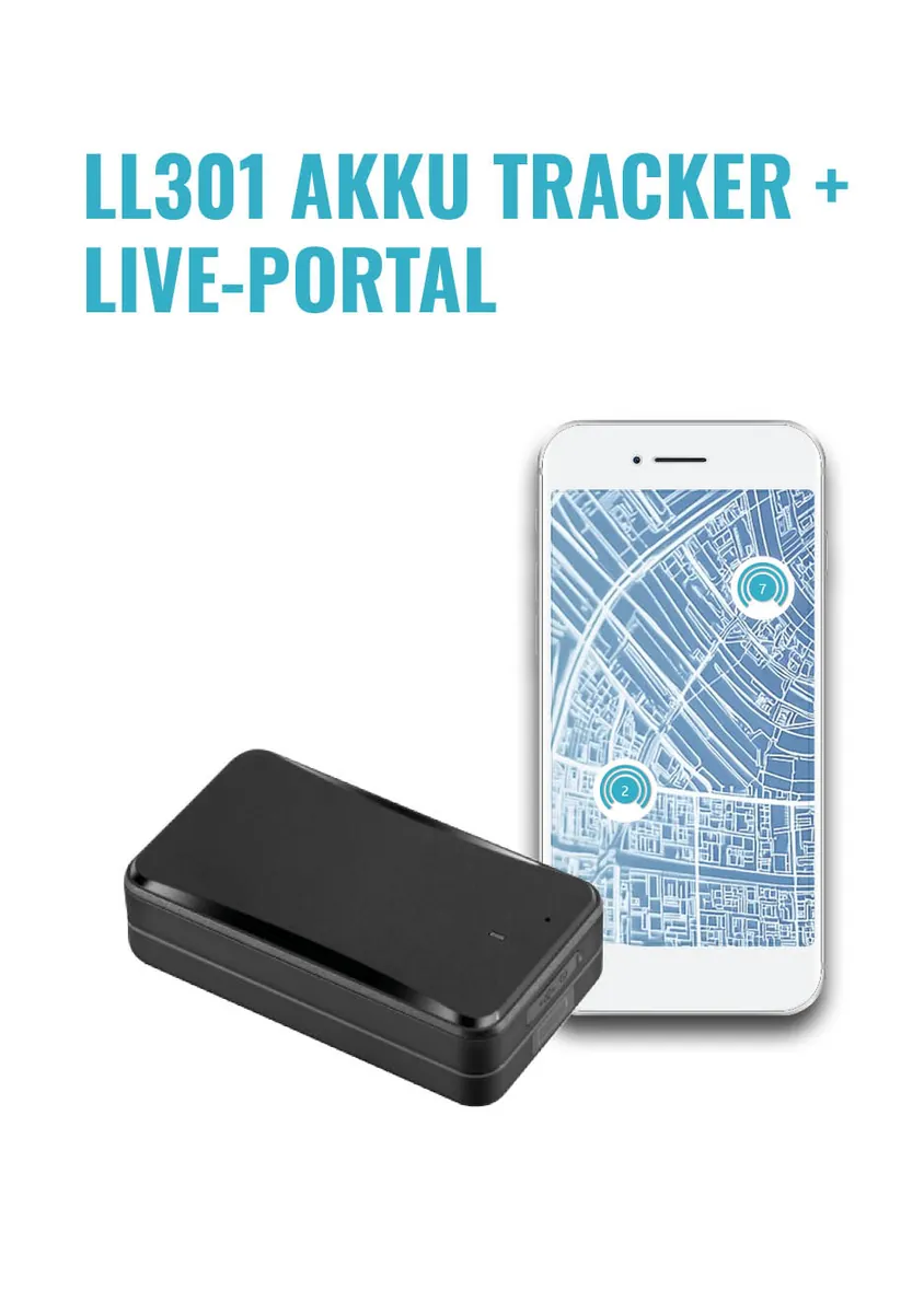 Concox LL301 Akku GPS Tracker + Live Portal Service