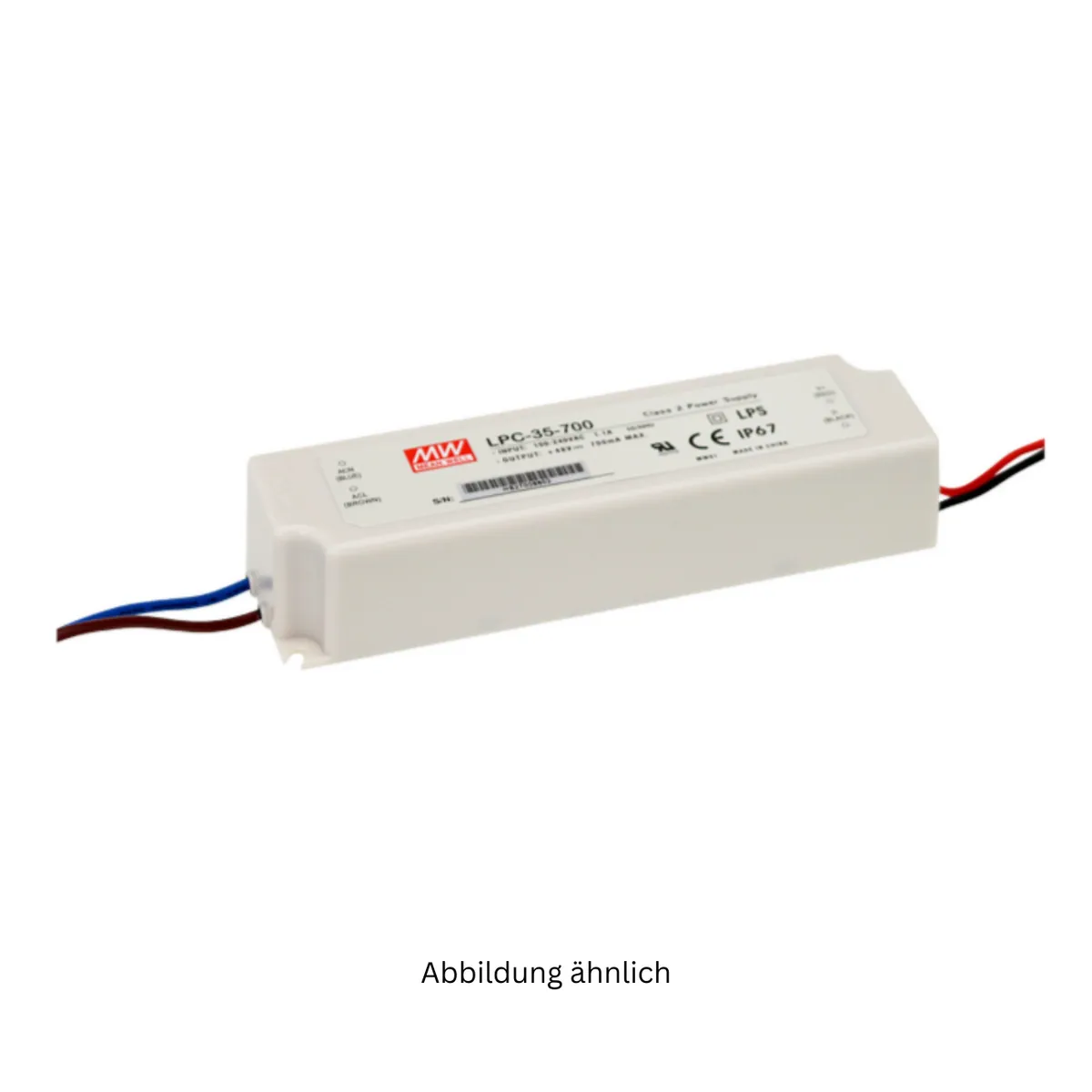 MeanWell LPC-35-1050 (31,5W/9-30V) CC LED-Netzteil nicht dimmbar