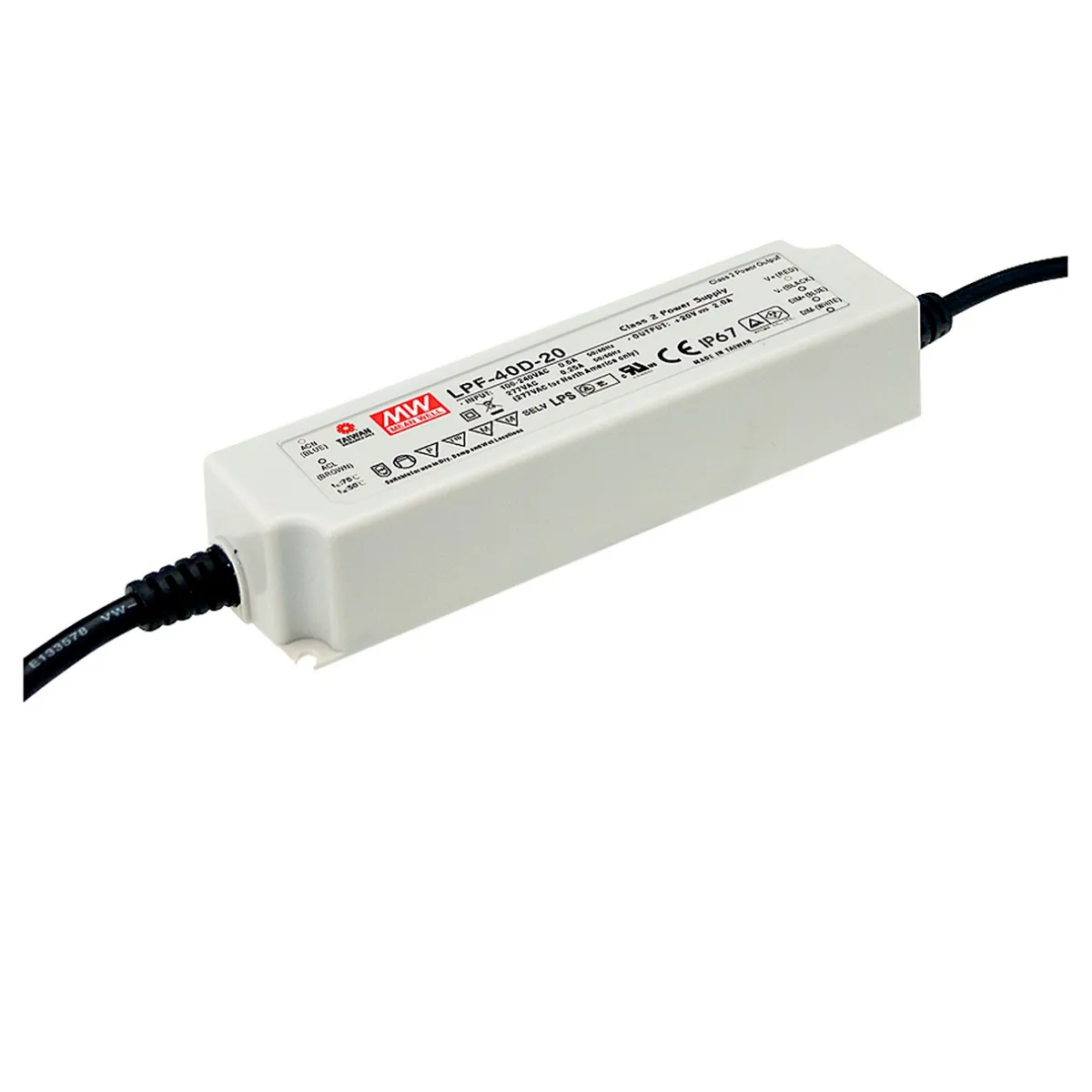 MeanWell LPF-40-30 (40W/30V) LED-Netzteil