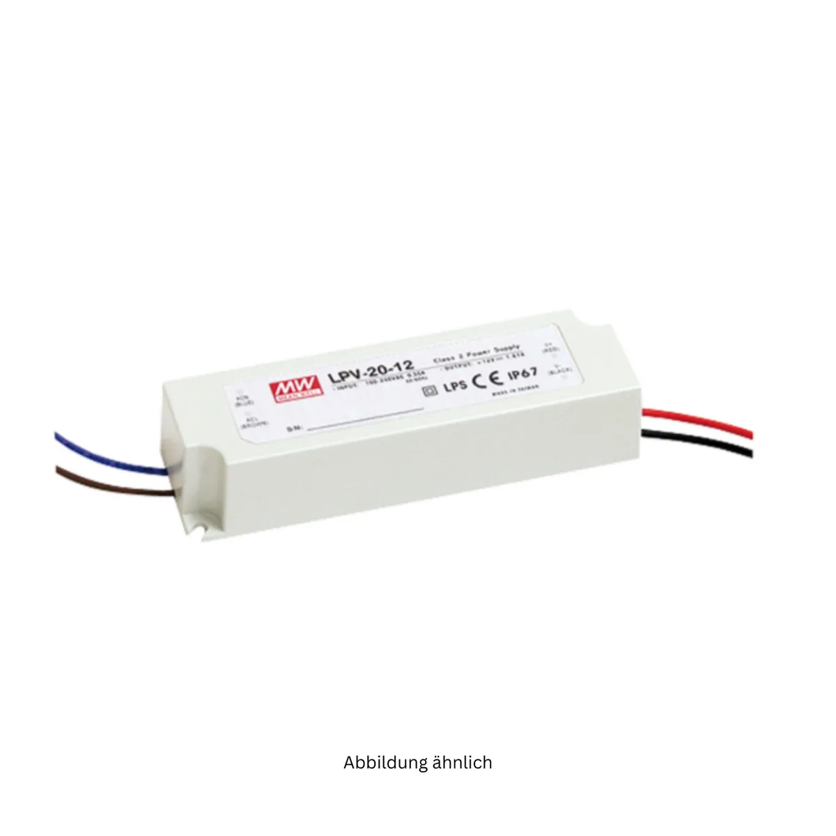 MeanWell LPV-20-15 (20W/15V) LED-Netzteil