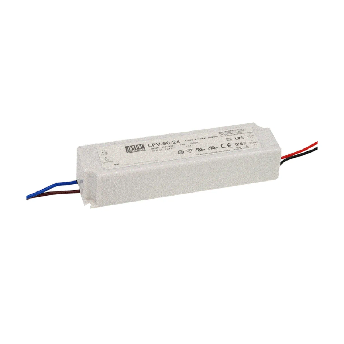 MeanWell LPV-60-15 (60W/15V) LED-Netzteil