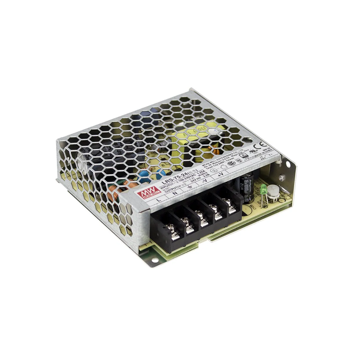 MeanWell LRS-75-5 (70W/5V) Einbaunetzteil / AC/DC-Netzteilbaustein