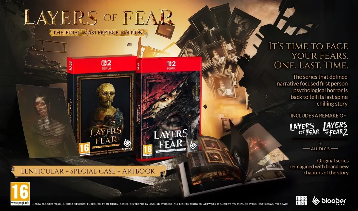 PRE ORDER Layers of Fear The Final Masterpiece Edition - Nintendo Switch 2