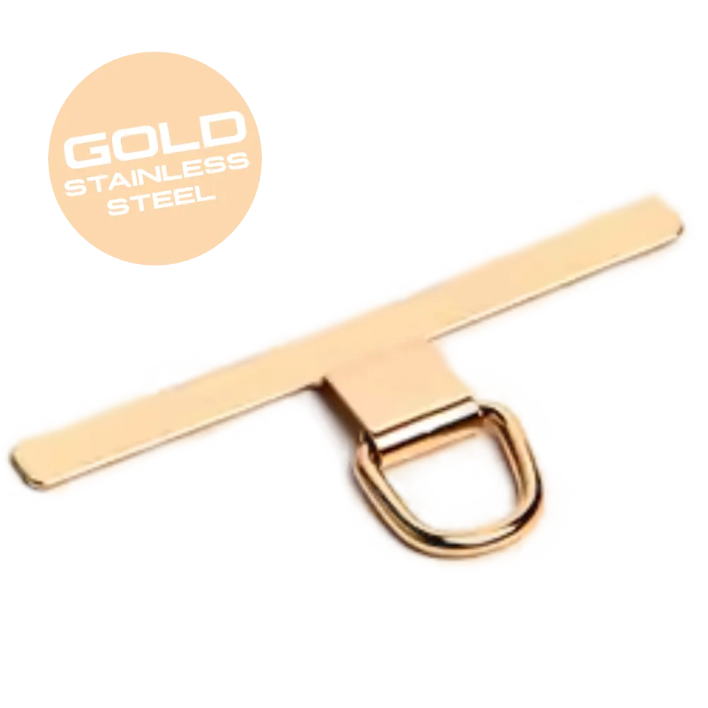 Lei Patch Slim Gold - Stainless Steel - Universal Handykette