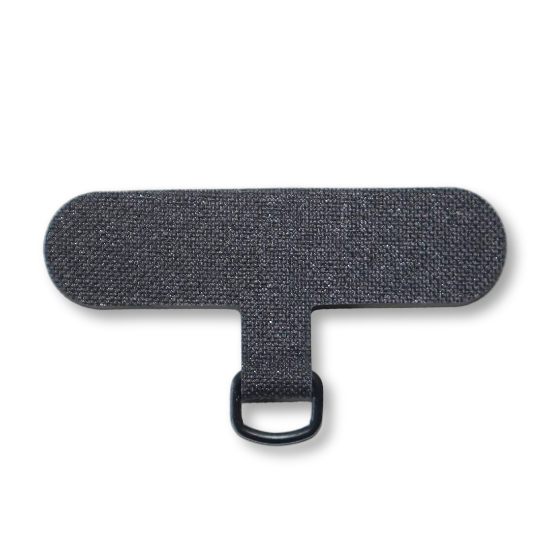 Lei Patch mit Ring Black - Universal Handyketten Patch