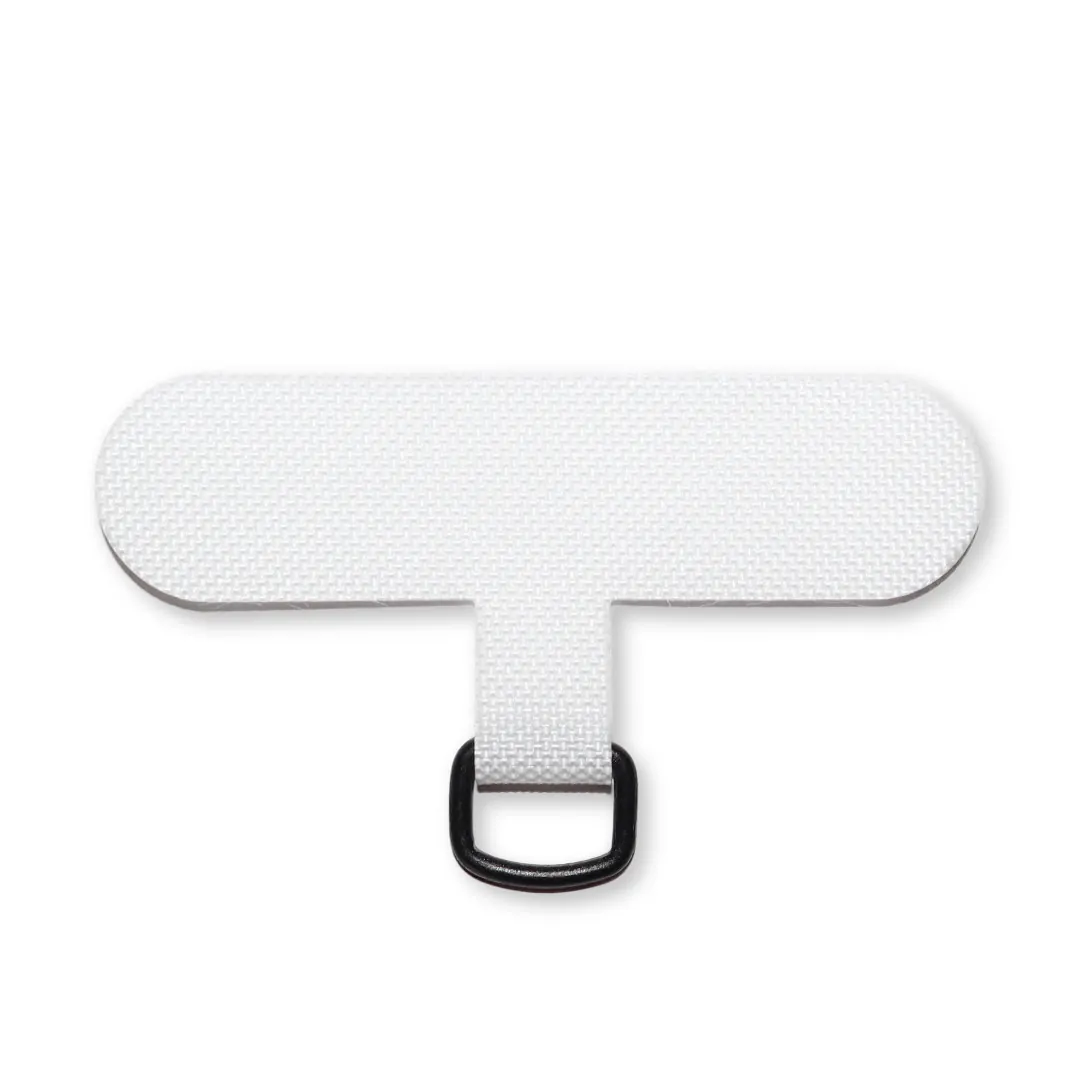 Lei Patch mit Ring White - Universal Handyketten Patch