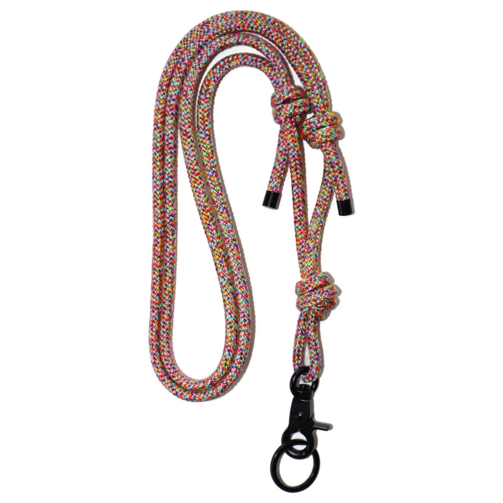 Flower Bomb KeyChain - handmade Schlüsselband in bunt