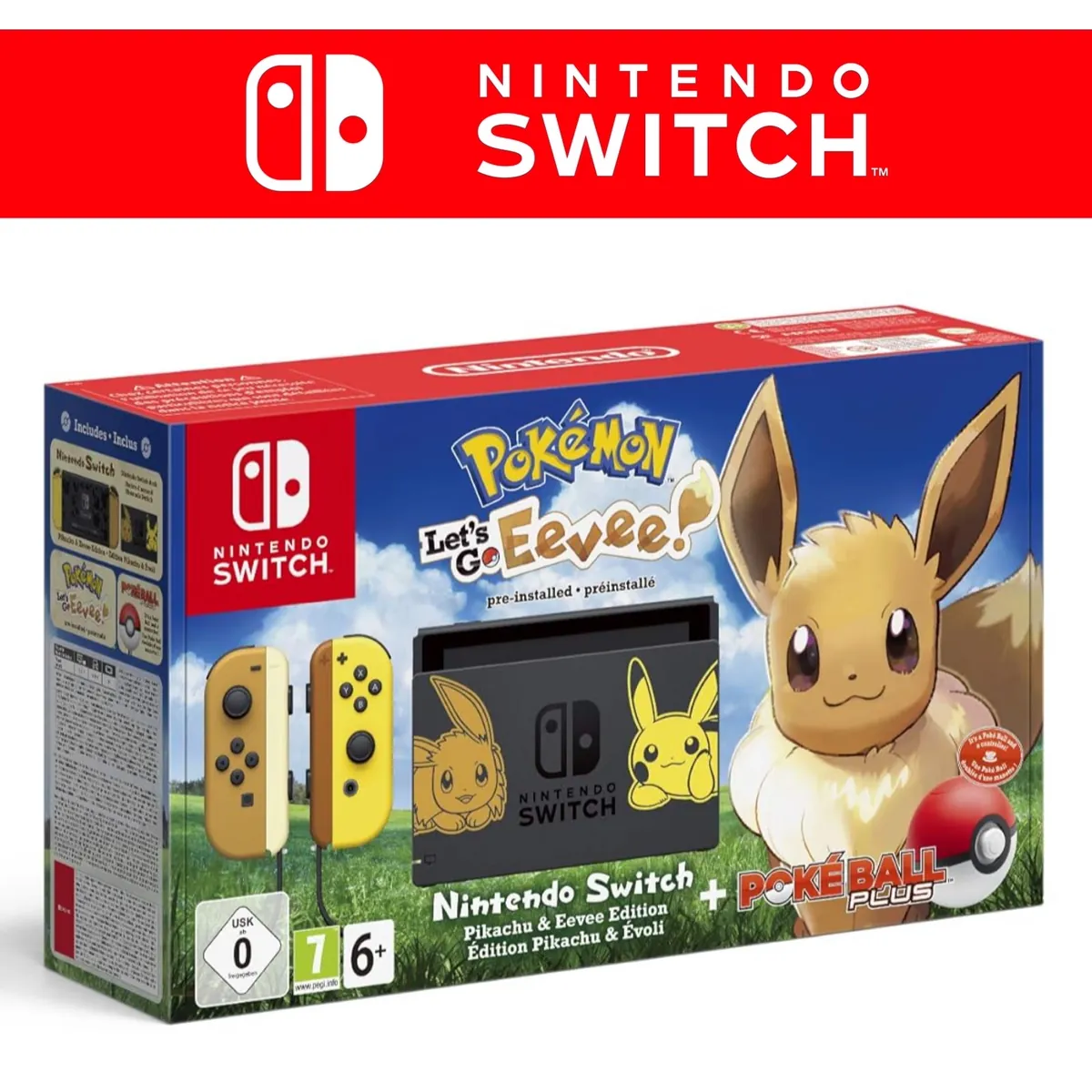Pokémon Let’s Go Evoli! Bundle in OVP