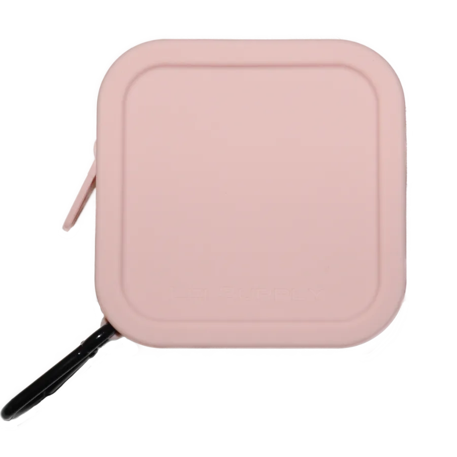 Light Rose - BAGZ - supersoftes Minibag mit Karabiner in hellrosa