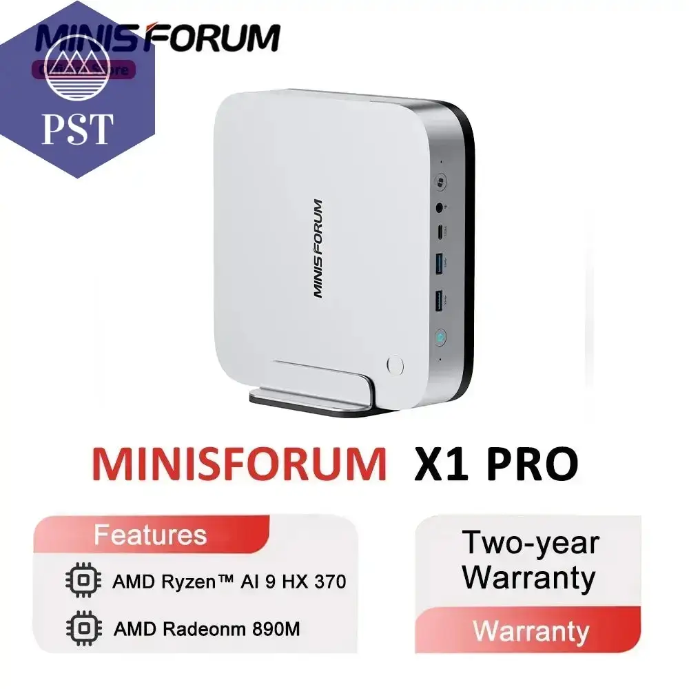 MINISFORUM AI X1 Pro Mini PC Ryzen AI 9 HX 370
