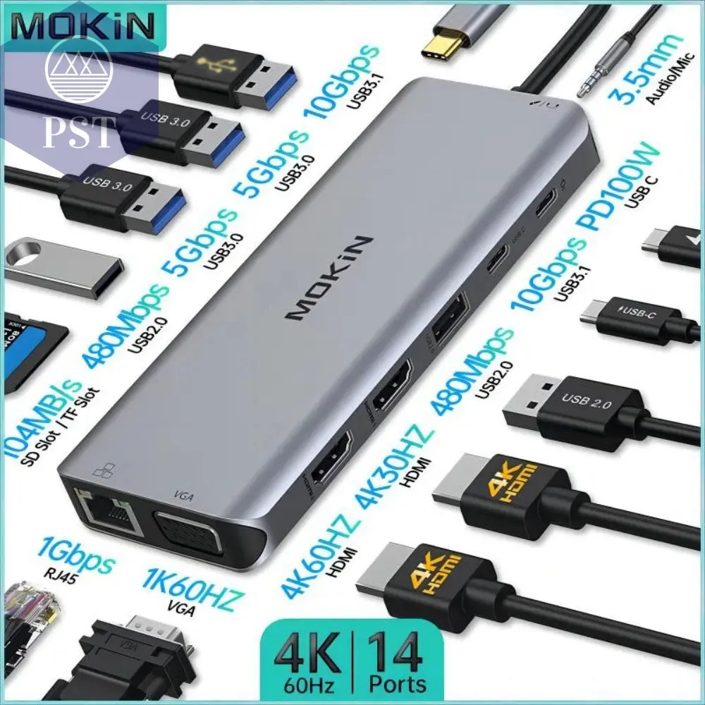 MOKiN USB-C Dockingstation