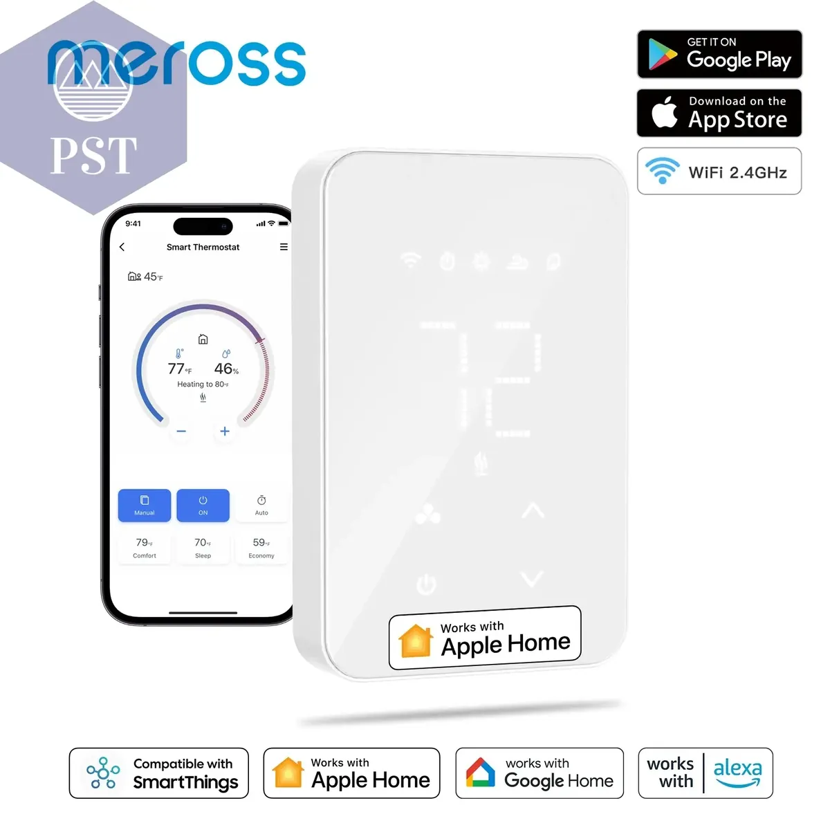 Meross Smart Thermostat Heizkörper Smart Home Heizung