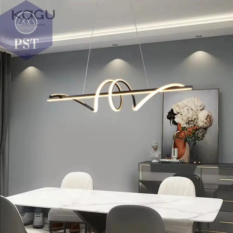 Moderne LED Pendelleuchte für Wohnzimmer & Küche