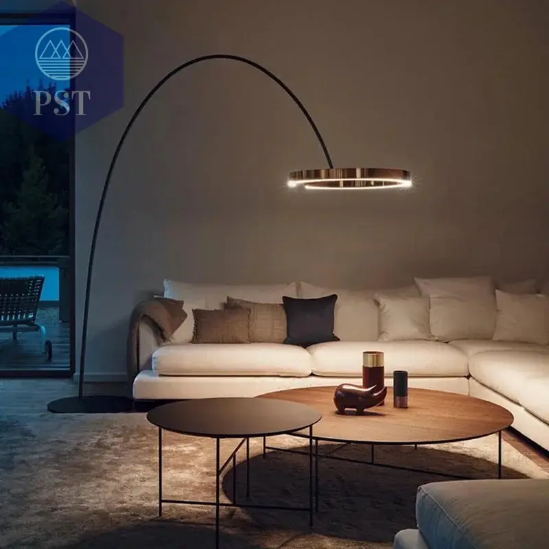 Moderne Nordic Circle Stehlampe LED Wandleuchte