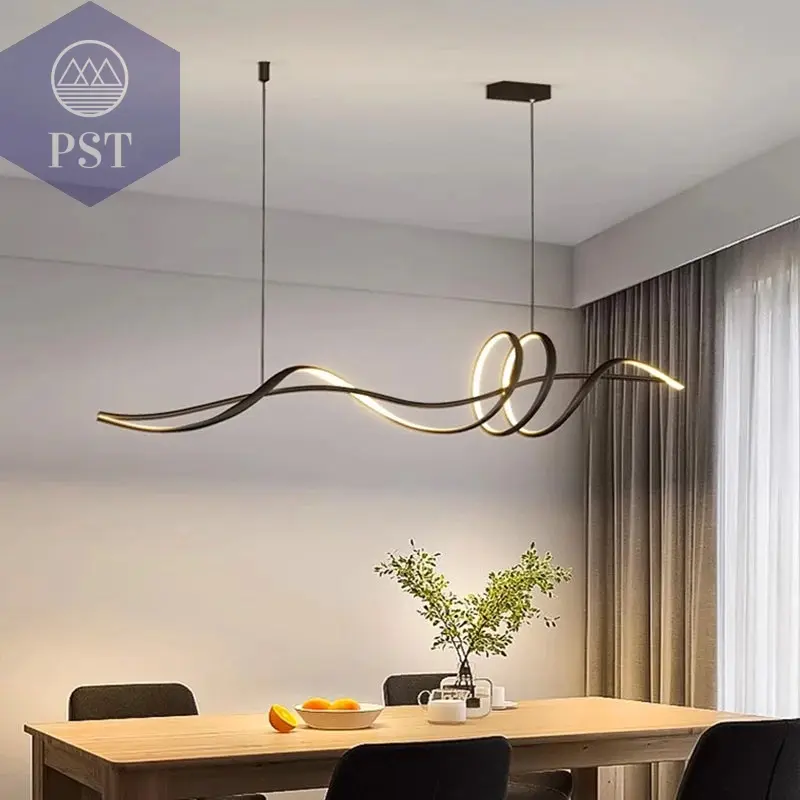 Moderne Pendelleuchte LED Esstischlampe Deckenleuchter 160cm