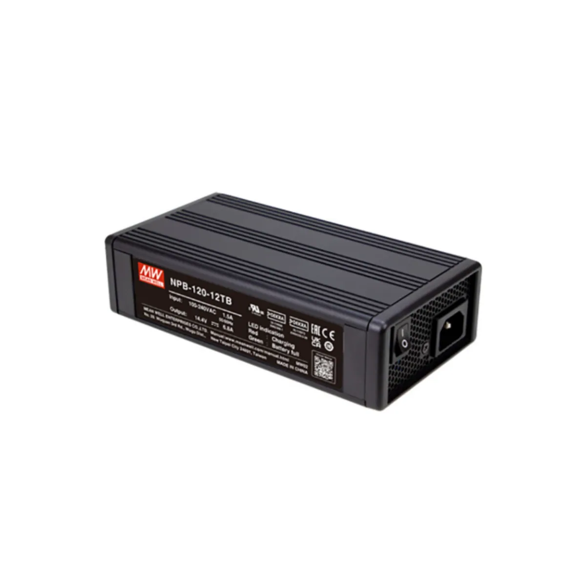 MeanWell NPB-120-12TB (103,4W/14,4V) Ladegerät für Blei-Akkus / Akkulader
