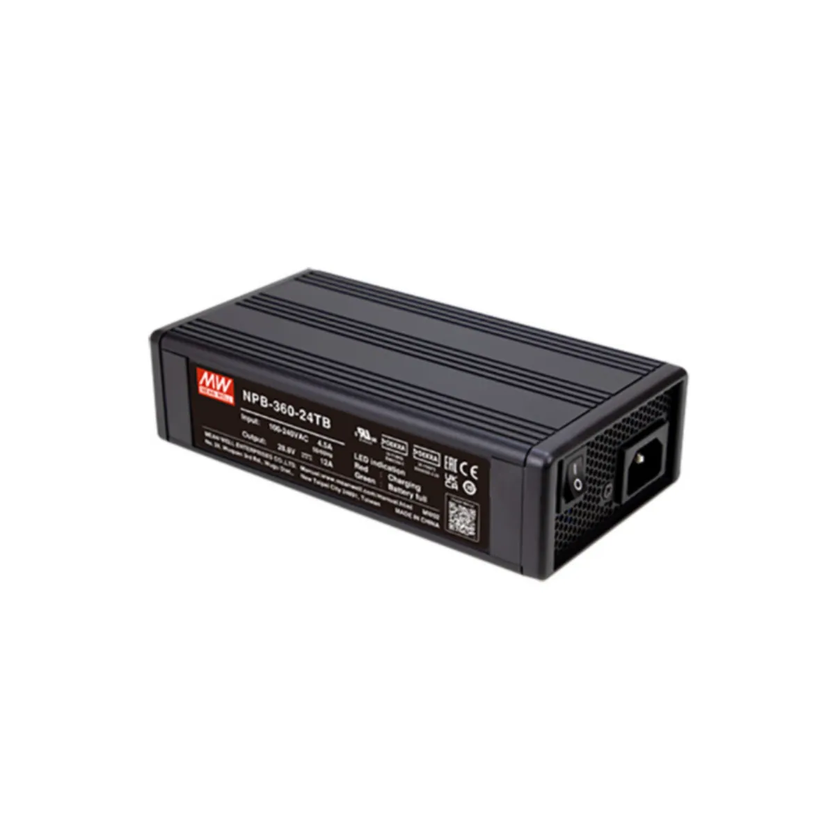 MeanWell NPB-360-24TB (364,8W/28,8V) Ladegerät für Blei-Akkus / Akkulader