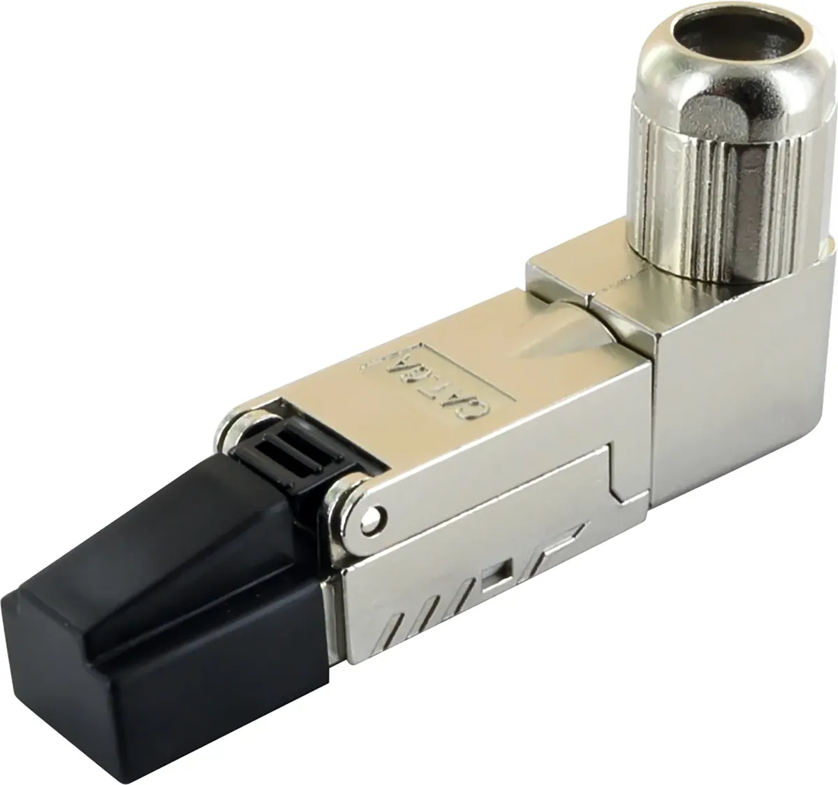 Netzwerkstecker CAT6A gewinkelt