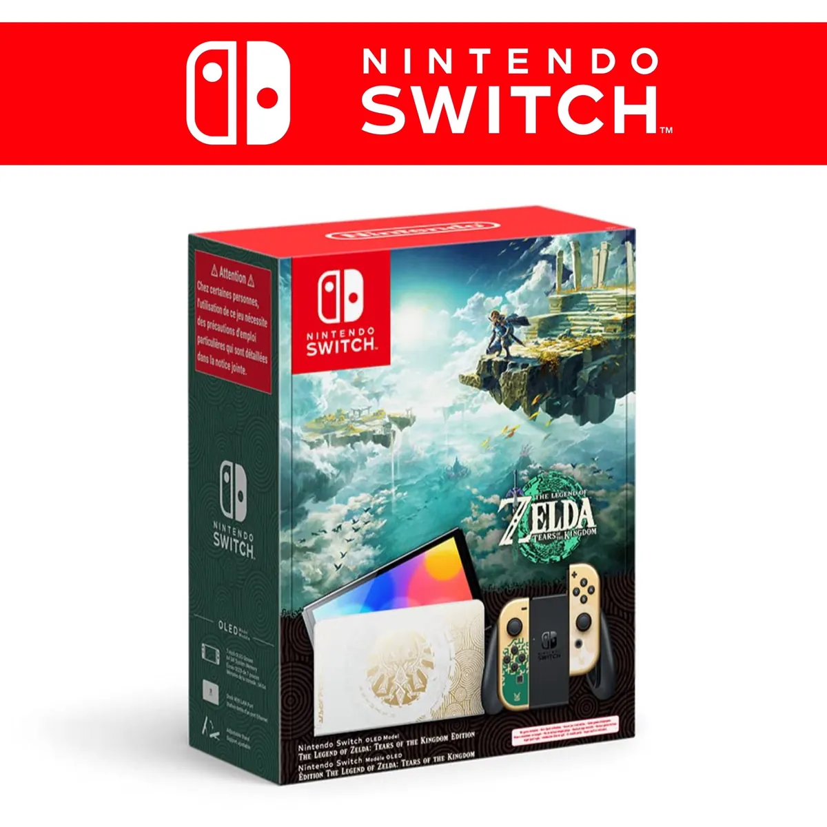 Konsole OLED The Legend of Zelda Tears of the Kingdom Edition