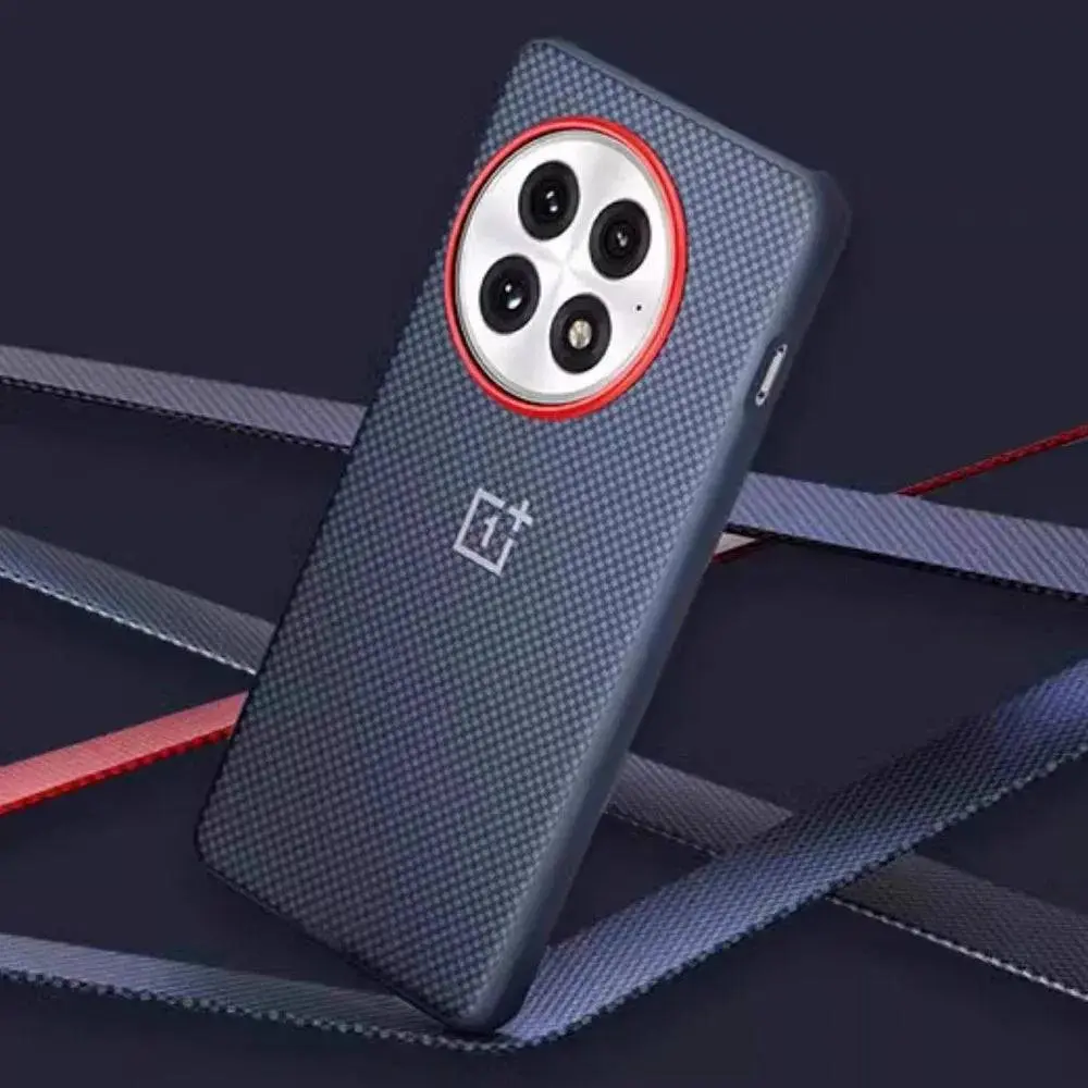 Case OnePlus 13 Case Carbon Bumper Sandstone Black Wood Karbon Mag Charger Cover Phone Case For One Plus 13