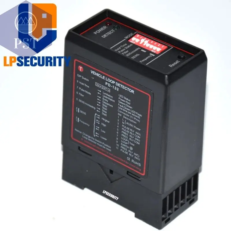 PD-132 Automatic Gate Opener Barrier Gate Traffic Inductive Single Channel Loop Vehicle Detector Compatible with northtech