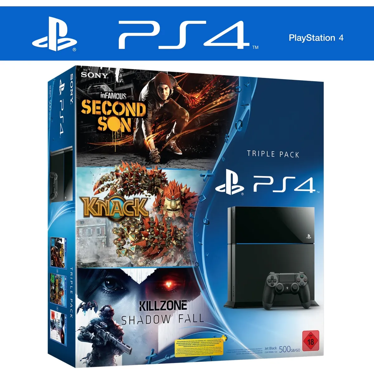 Konsole inkl. ORIGINAL Controller in Triple Pack OVP inkl. Killzone