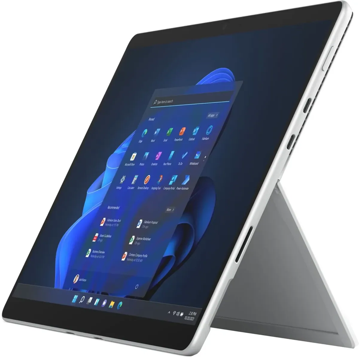 Microsoft Surface Pro 8 Windows 11 Tablet 13" i5-1145G7 16GB 512GB LTE Silber
