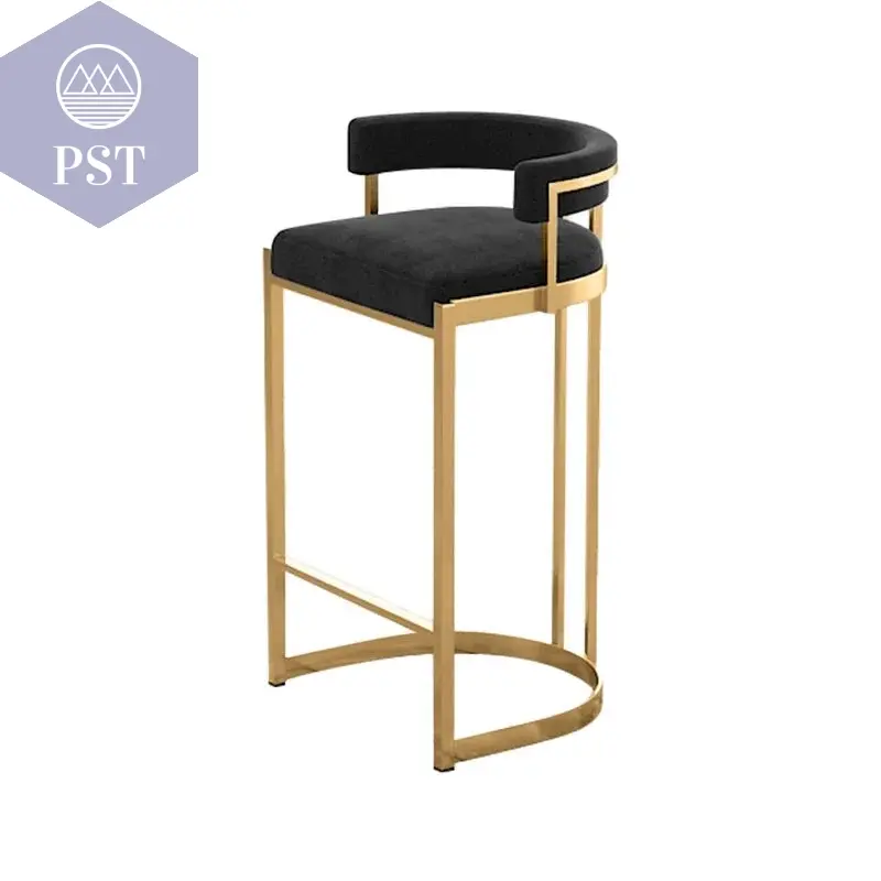 Gold Barhocker Modern Design