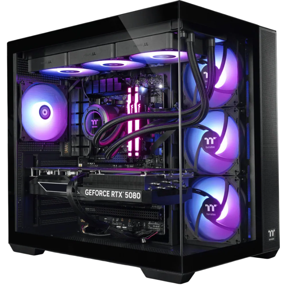 Purple Leviathan RTX 5080 Black LCGS Gaming PC