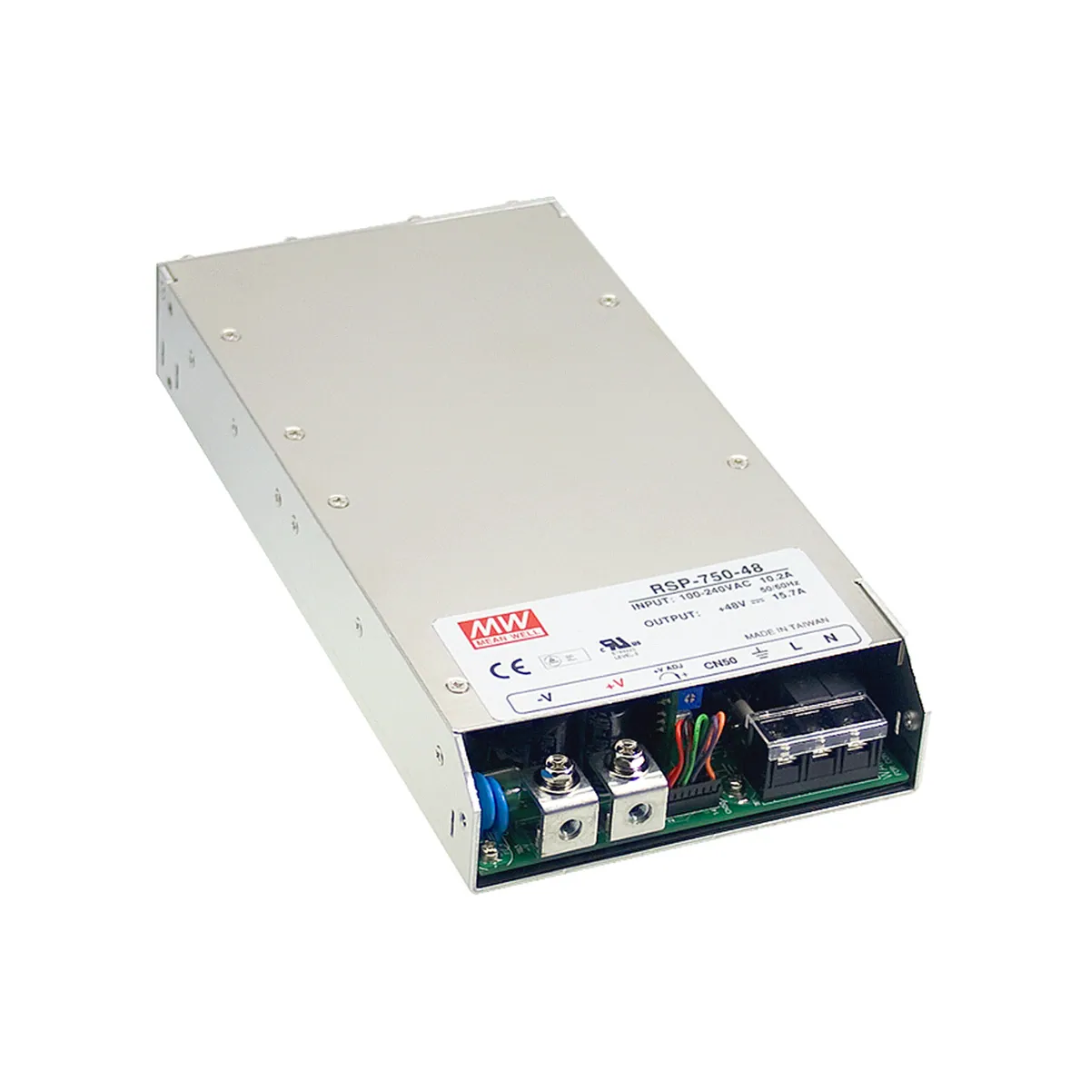 MeanWell RSP-750-24 (751,2W/24V) Einbaunetzteil / Netzteilbaustein