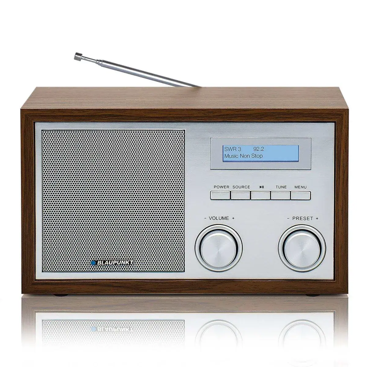 Nostalgieradio mit DAB+ und Bluetooth | RXD 180 Walnuss