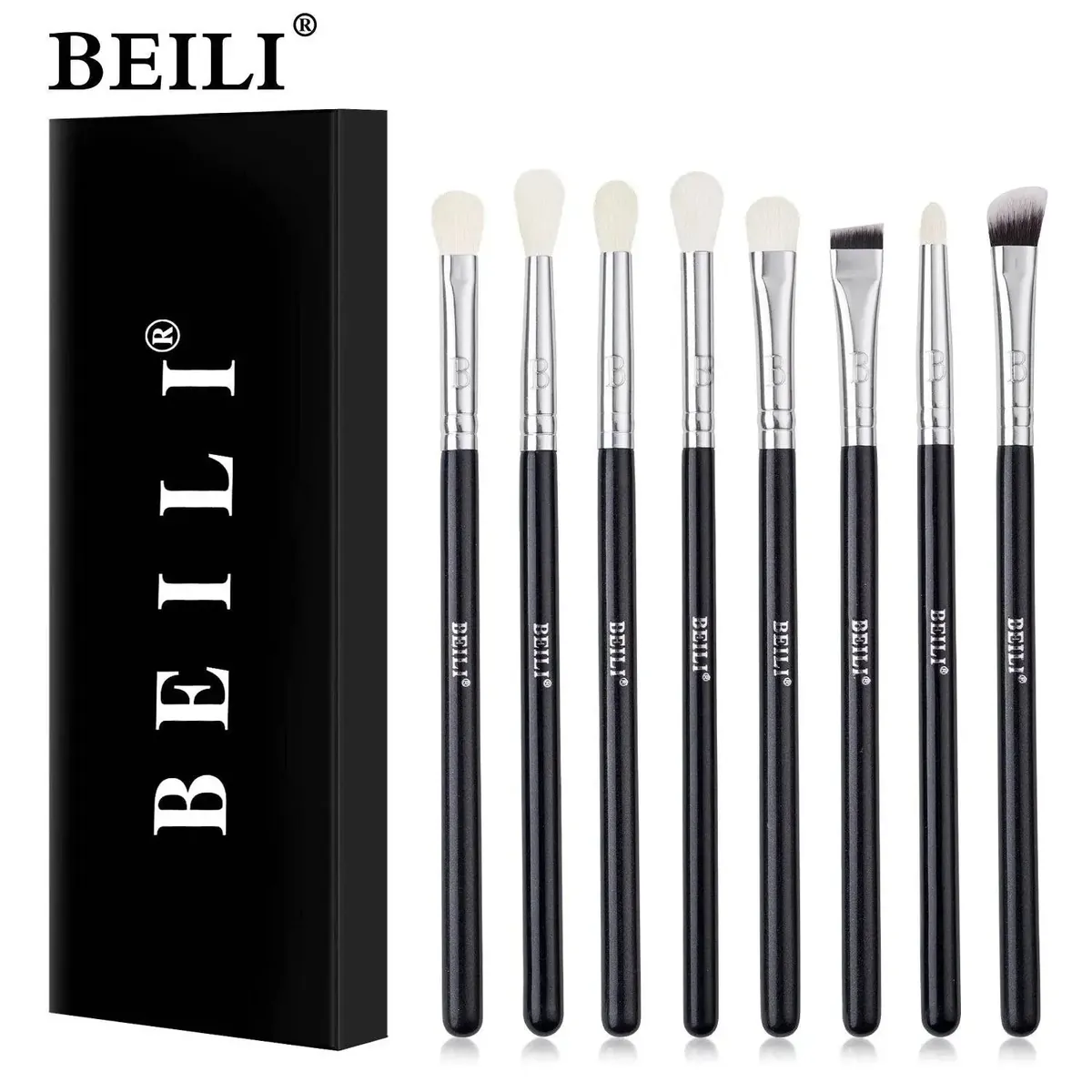 BEILI Professional 6/8pcs Eye Makeup Brushes