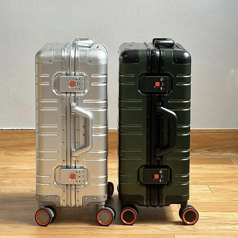 Aluminium-Magnesium Trolleykoffer für Geschäftsreisen