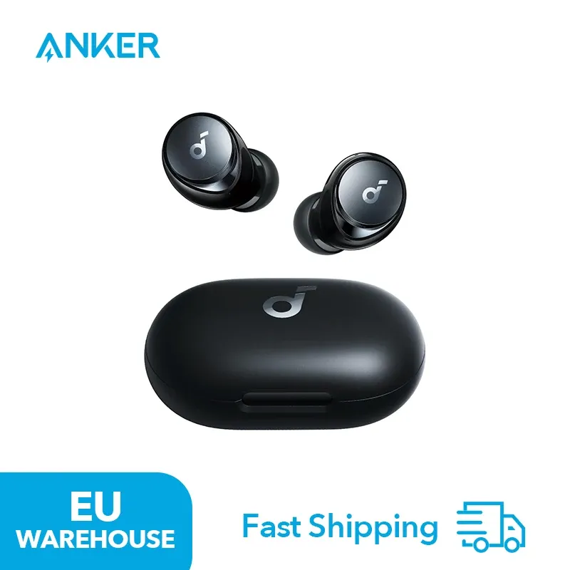 Soundcore by Anker Space A40 Ecouteurs Bluetooth sans Fil Réduction du Bruit Automatique jusqu'à 98%, Ecouteurs sans Fil