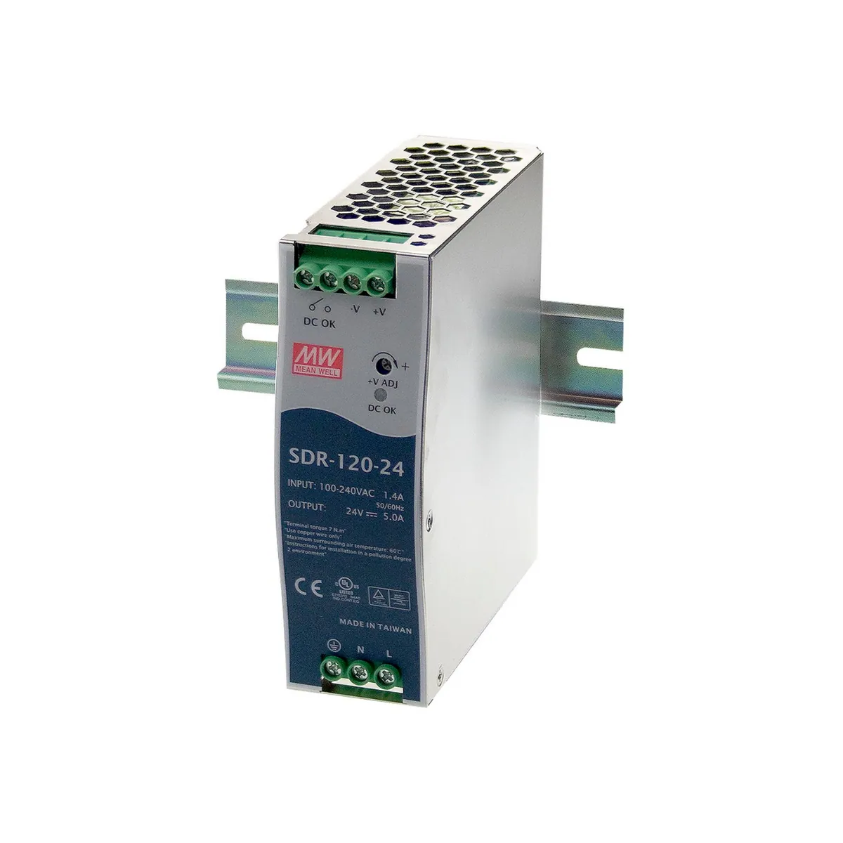 MeanWell SDR-120-48 (120W/48V) Hutschienen-Netzteil