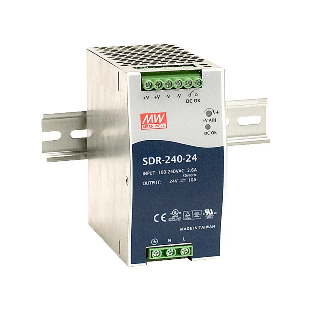 MeanWell SDR-240-24 (240W/24V) Hutschienen-Netzteil
