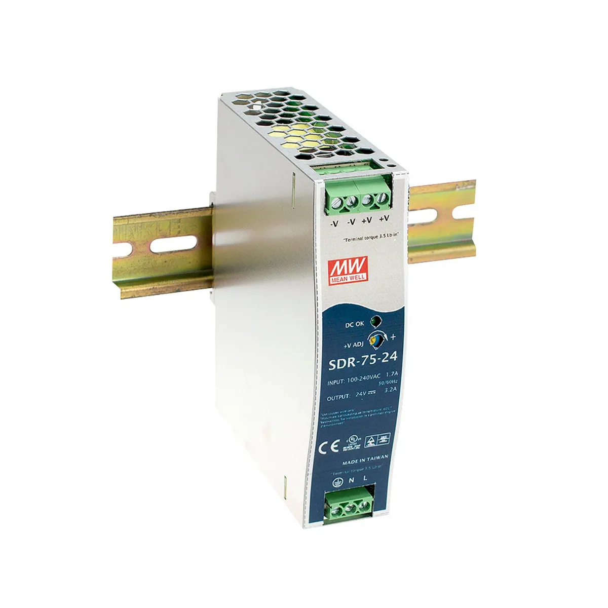 MeanWell SDR-75-12 (75W/12V) Hutschienen-Netzteil