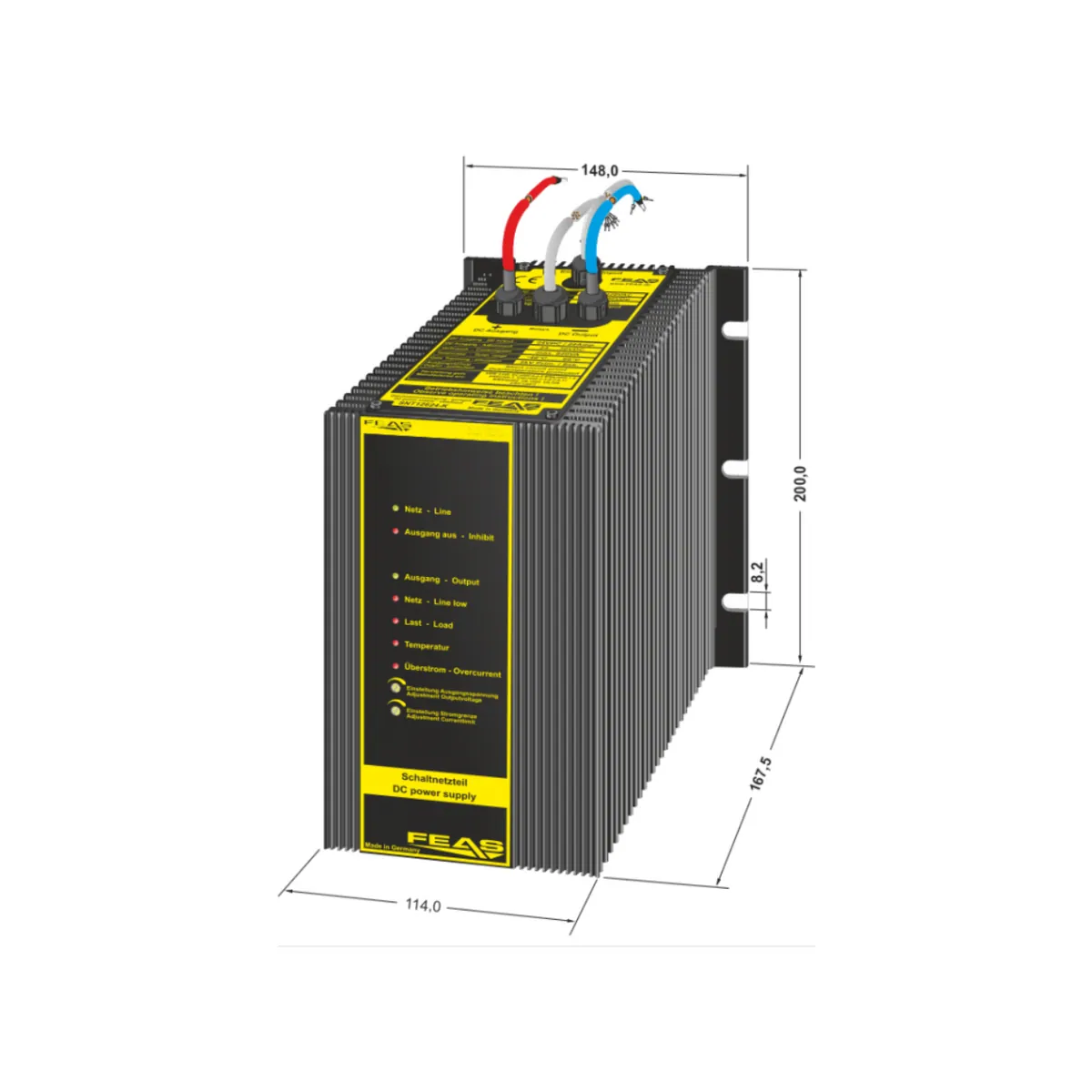 FEAS Schaltnetzteil SNT12624-K (520,0W / 780W / 24V) LED-Netzteil