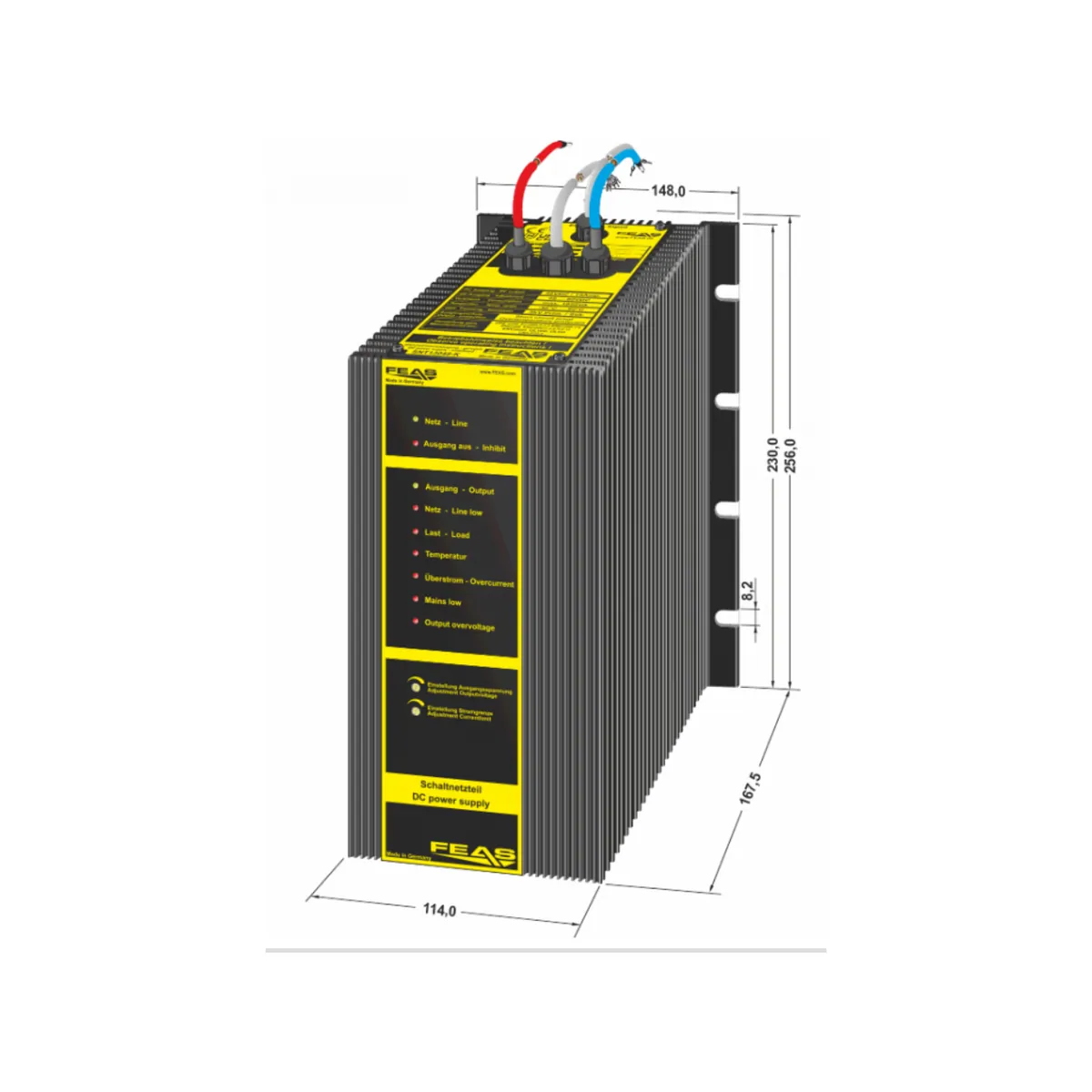 FEAS Schaltnetzteil SNT13048-K (720,0W/864,0W / 48V) LED-Netzteil