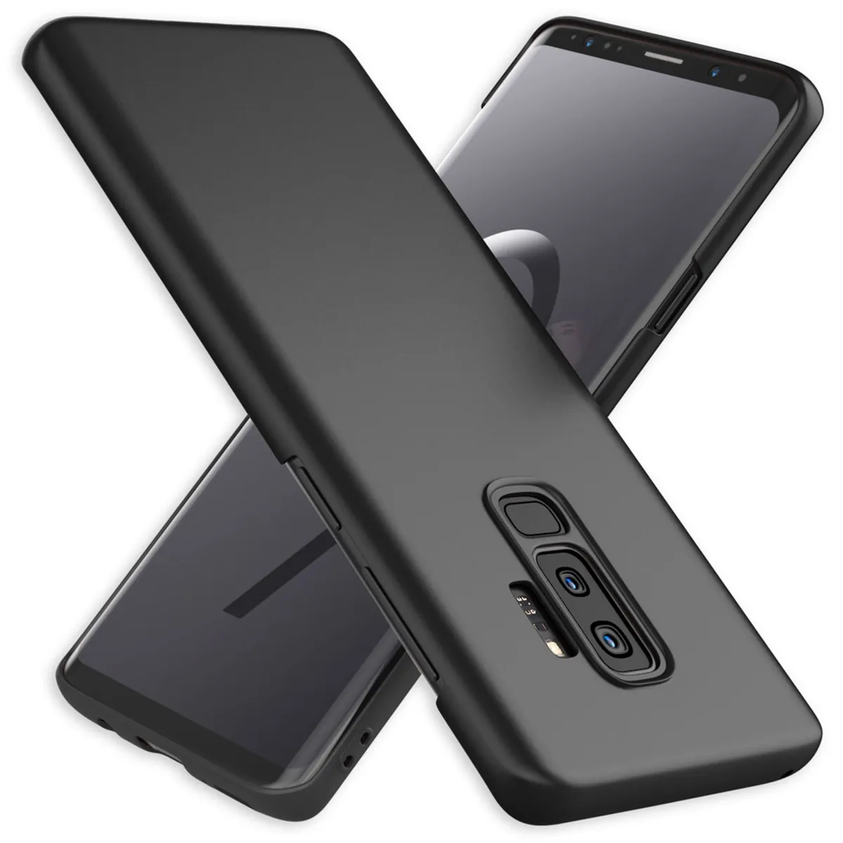 NALIA Ultra Slim Hardcase für Samsung Galaxy S9 Plus – Anti-Fingerabdruck & 0.5mm Dünn – PUREFIT (Matt & Leicht) – Marke aus Berlin