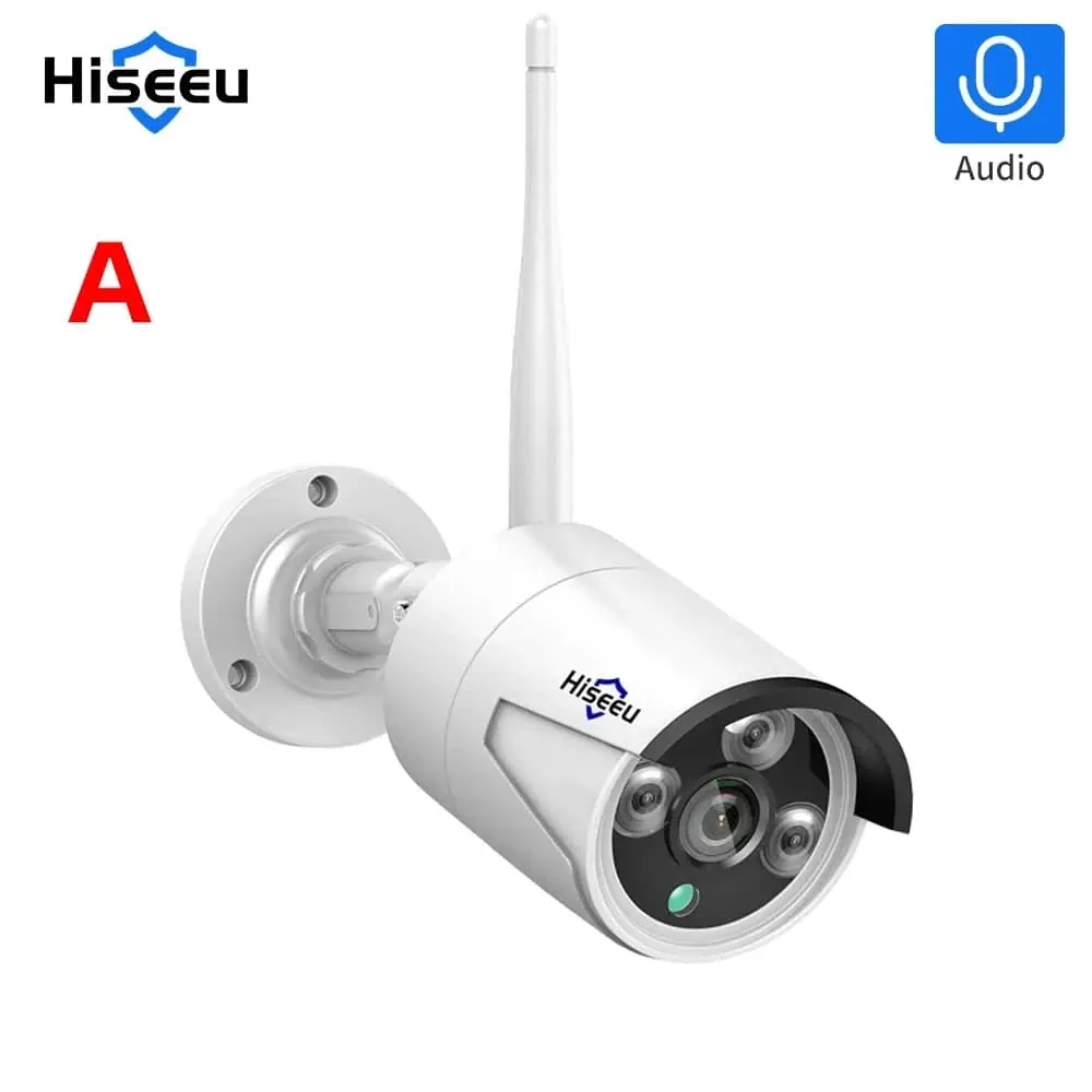 Hiseeu 1536P Wireless IP Security Camera WiFi