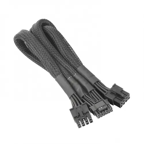 Sleeved PCIe Gen 5 Splitter Cables