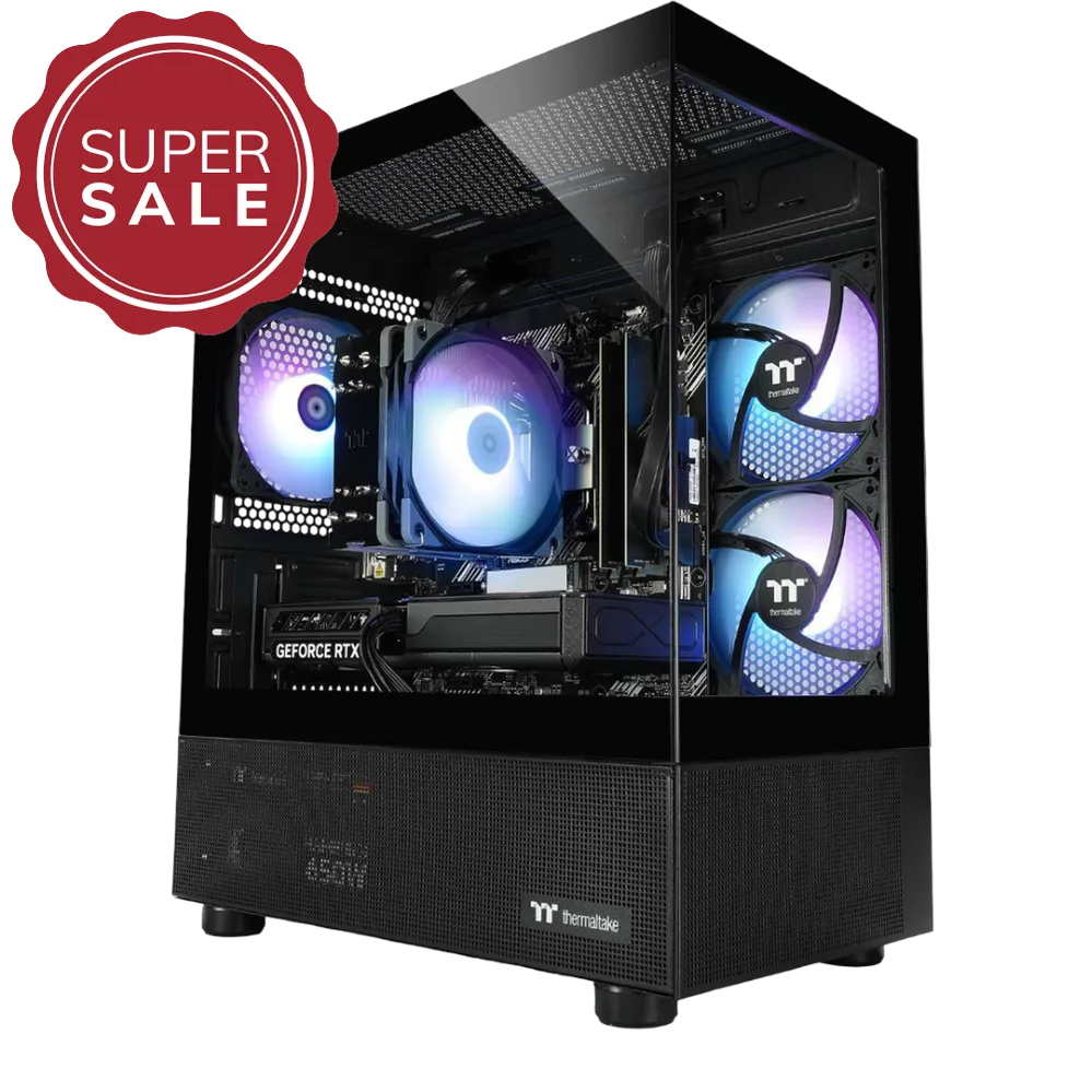 Blue Mephits 5060 Black LCGS Gaming PC