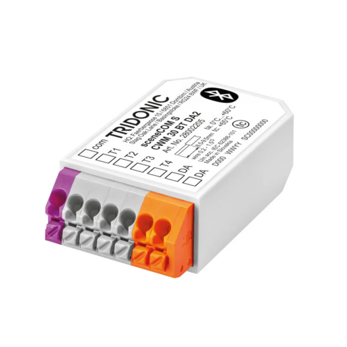 Tridonic basicDIM passive module G2 Casambi Bluetooth PWM Dimmer CV TRID28003541