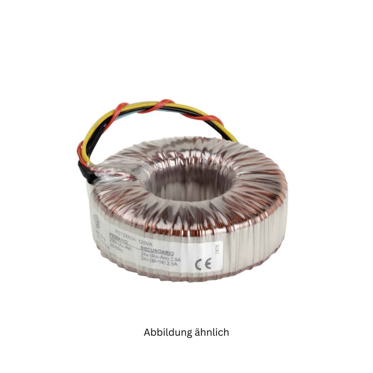 Torivac Transformator TT0030212 Ringkern (30VA/230V/2x12V/ 2x1,25A)