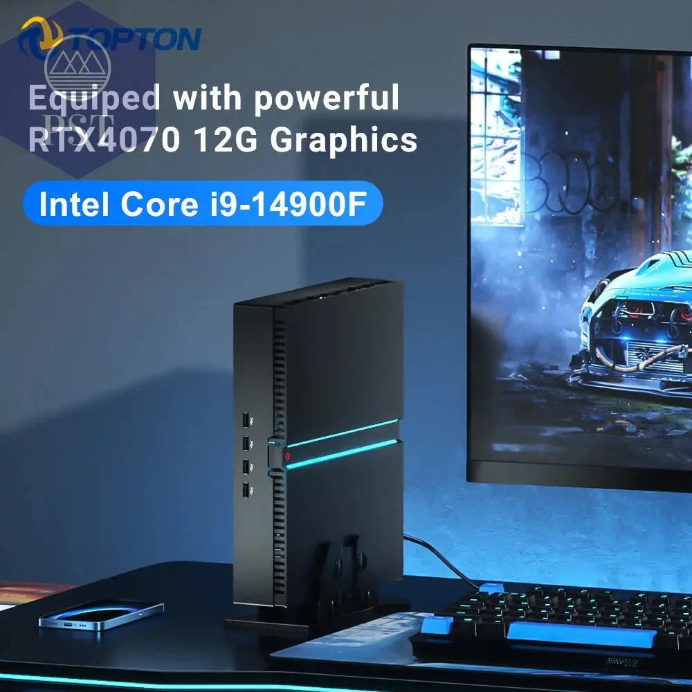 Topton Mini PC i9 14900F RTX 4070 12G Gaming