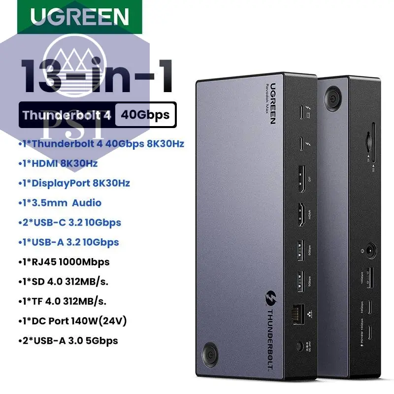 UGREEN Thunderbolt4 Docking Station 13-in-1 HUB