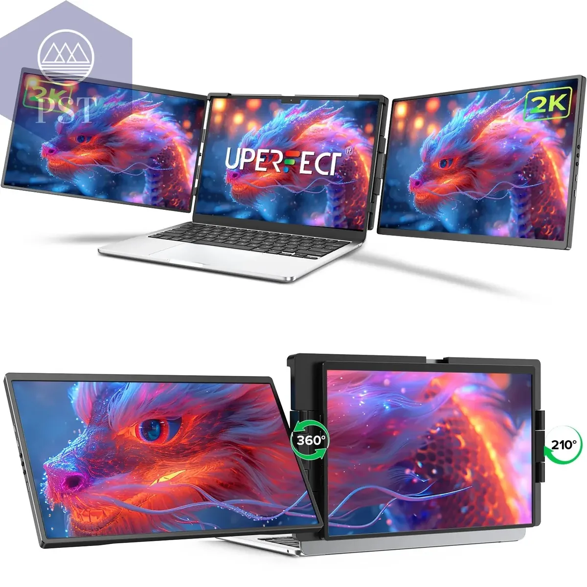 Ustaion X3 14 Zoll Monitor Tragbarer Bildschirm Extender