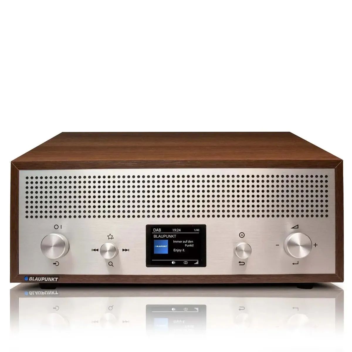 Nostalgieradio mit DAB+ und Bluetooth | VERONA Walnuss
