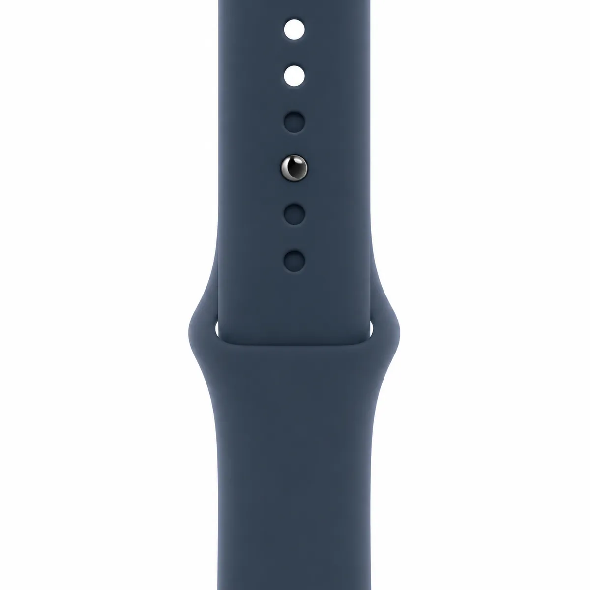Original Apple Watch Sport Armband Sturmblau (44-49mm)